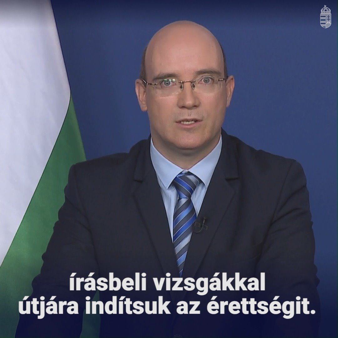 „Senkinek nem kötelező idén érettségiznie, ha nem felvételizik, és csak az írásbeli vizsgákat indítjuk el május negyedikén” megtekintése