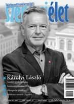 A képen a következők lehetnek: 1 személy, , szöveg, amely így szól: „Tájékozottnaklennijó! szer élet नก 回 Károlyi László Szentes új díszpolgára Szentesiek október 23-ája 23 ája Okospad gimiben Medence sztorik ligetből évfolyam szám 2020 október Városi hetilap Ára: 260 Ft (előfizetve”